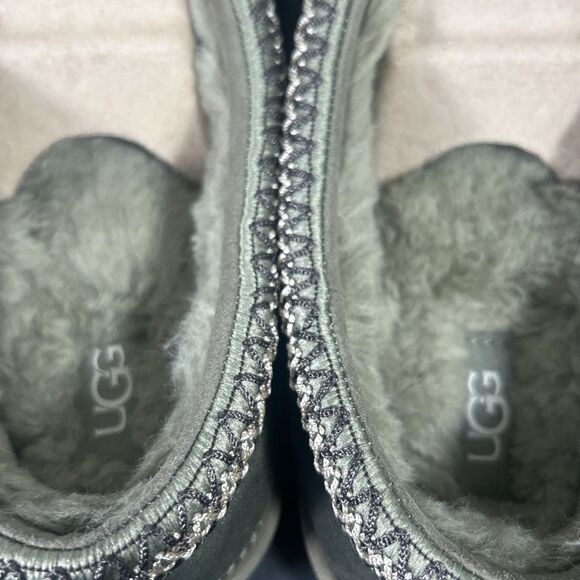 NEW UGG Tasman Baxter Men\'s Shoes Suede Comfortable‎ Burnt Olive Size 10